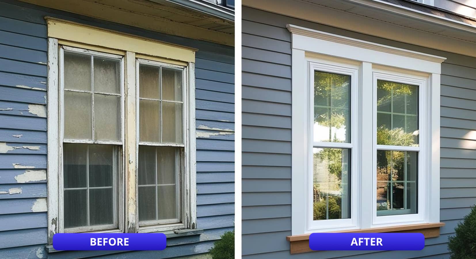 Window Before and After